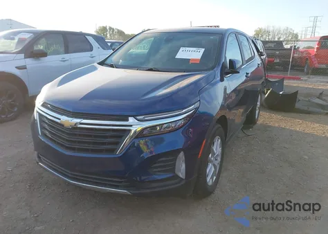 2022 Chevrolet Equinox Fwd Lt from USA, damaged, VIN 3GNAXKEV6NL294411